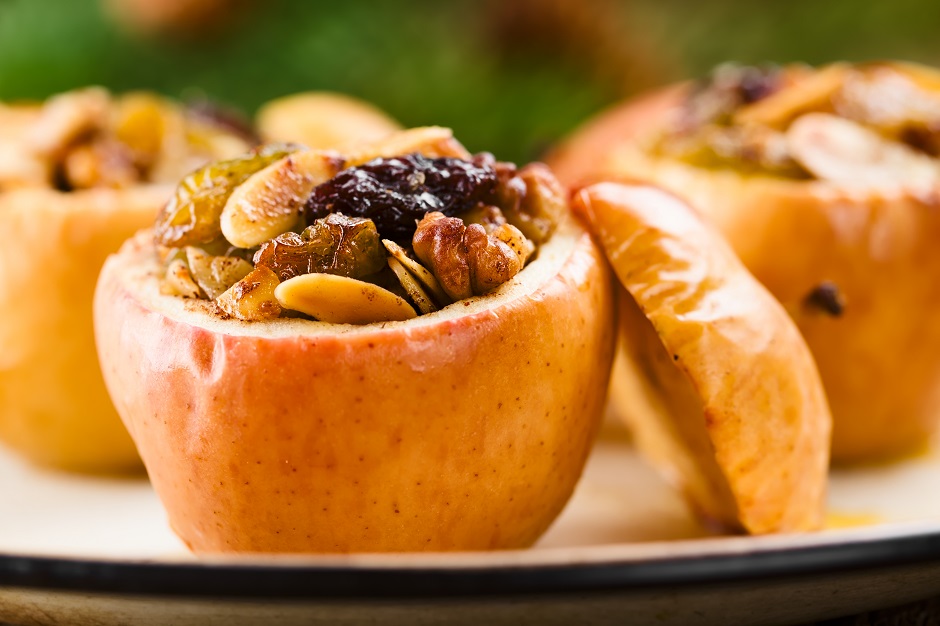 weihnachtszeit bratapfel