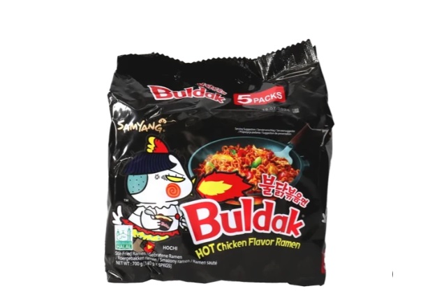 buldak hot chicken flavor ramen