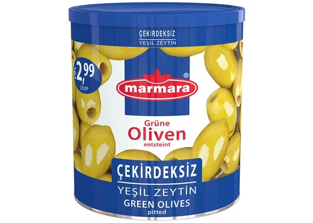 grüne oliven