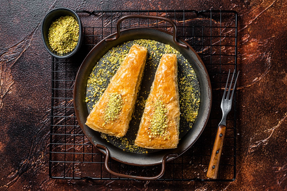 baklava gebäcke