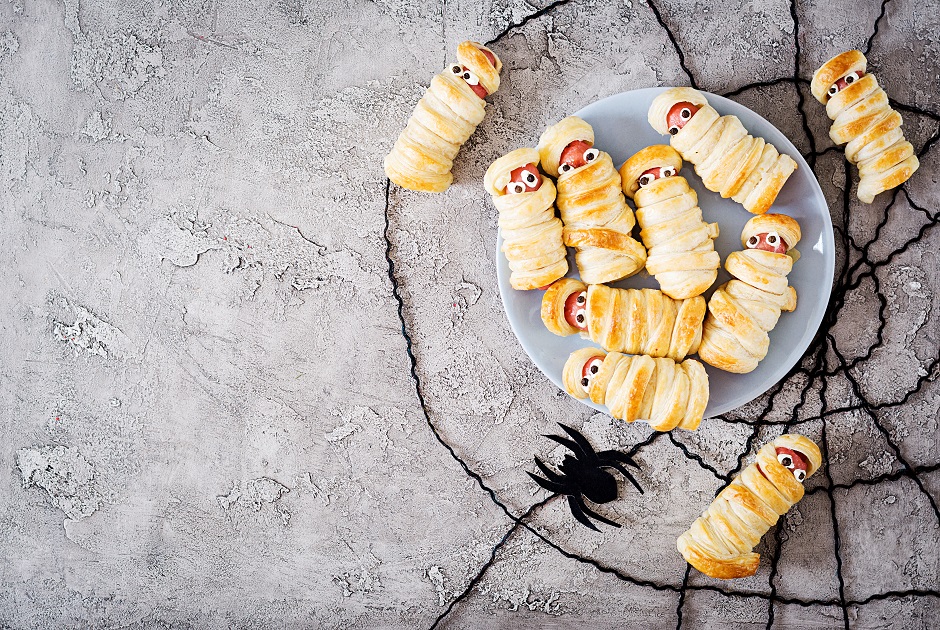 würstchen-mumie-rezept